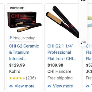 chi ceramic stlyong iron